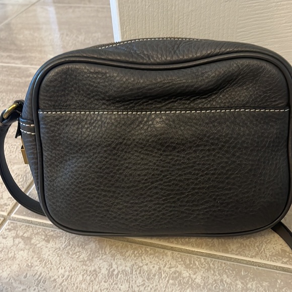 Leather J Crew bag w lock &keys - Picture 7 of 8